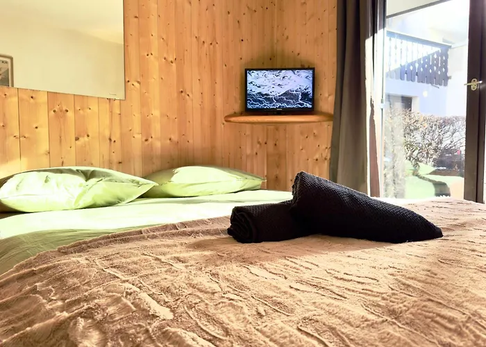 Vue Montblanc Et Parking Apartamento